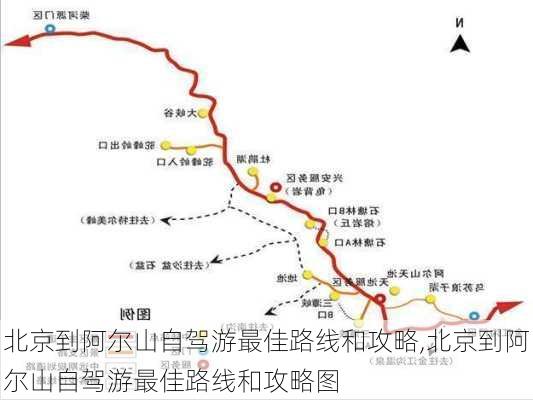 北京到阿尔山自驾游最佳路线和攻略,北京到阿尔山自驾游最佳路线和攻略图
